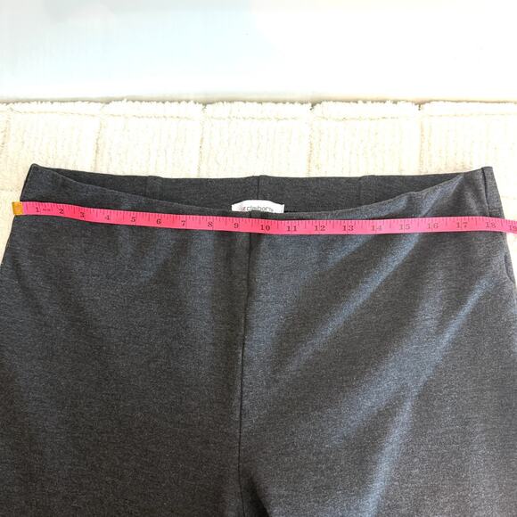 Liz Claiborne Women's Alexis Straight Leg Gray Pants Size 1x Casual Timeless - Picture 5 of 11